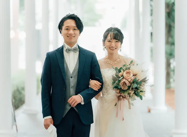 花嫁と花婿