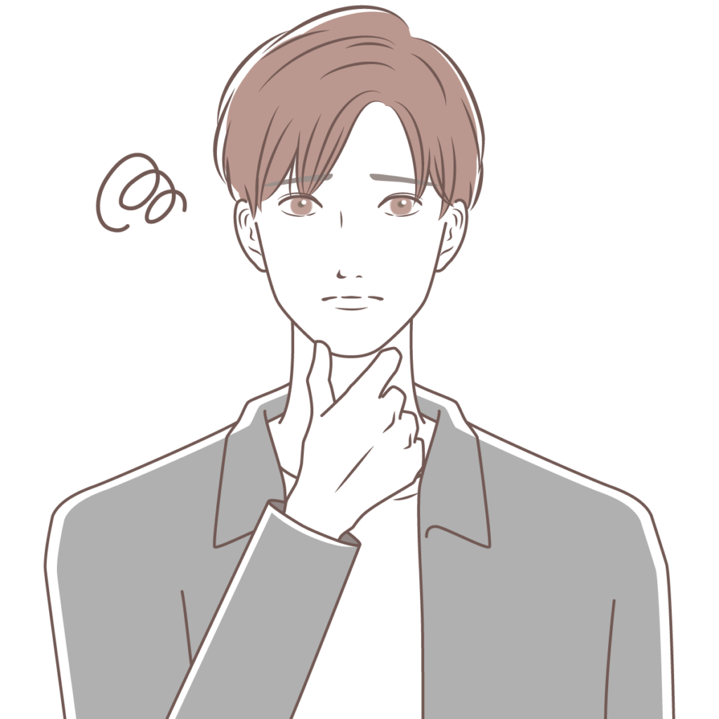 男性のイラスト