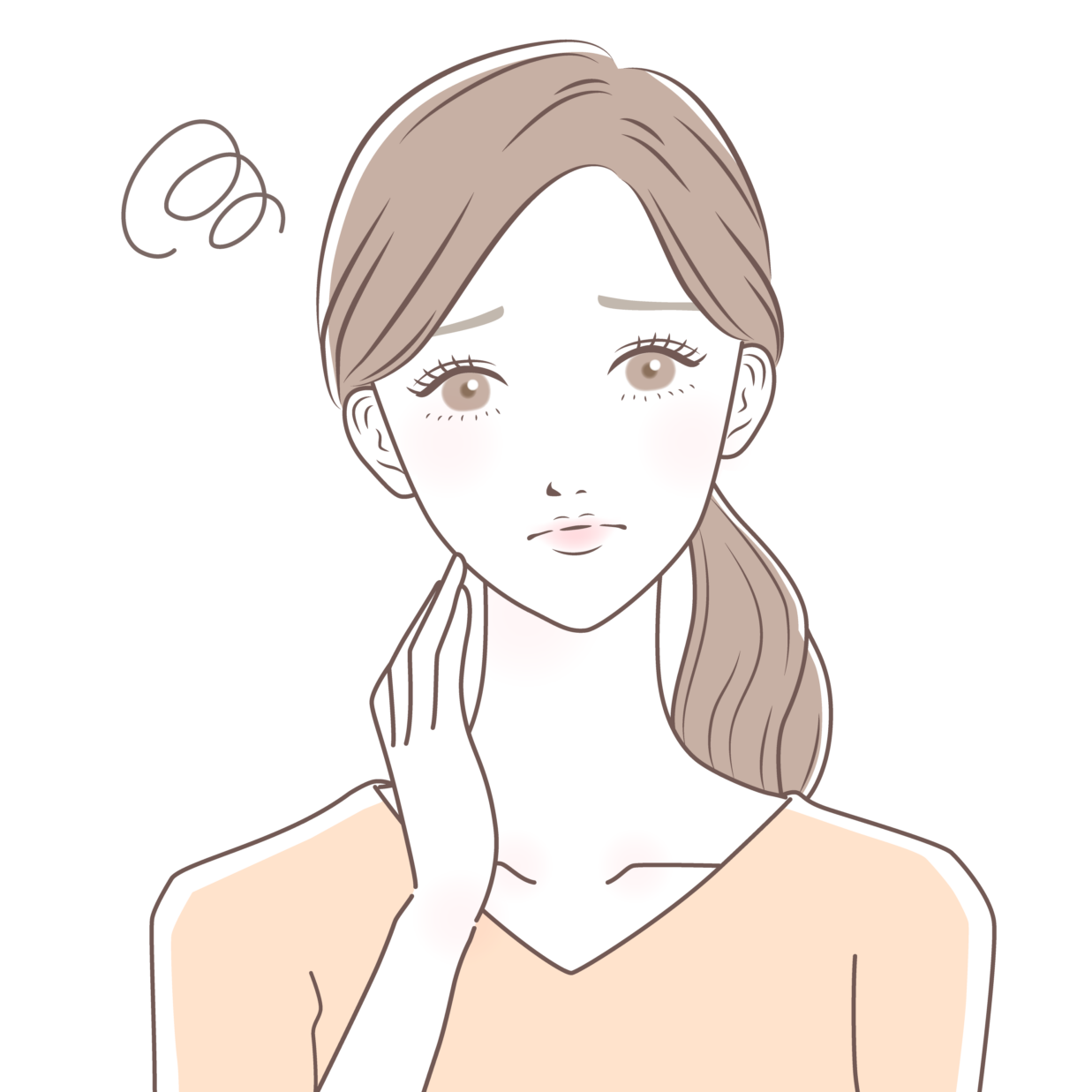 女性のイラスト
