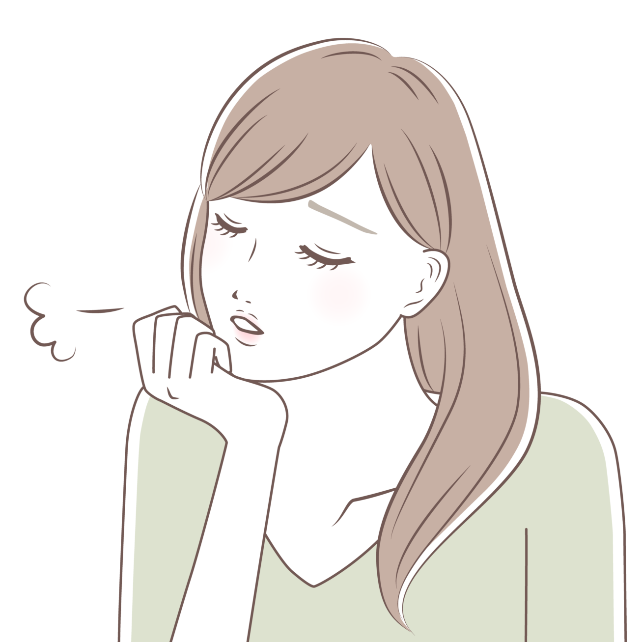 女性のイラスト